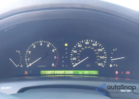 1998 Lexus Ls 400 z USA, uszkodzony, nr VIN JT8BH28F1W0100718